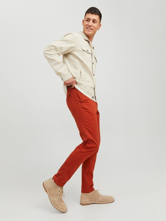 Jack & Jones Ανδρικό Παντελόνι Chino Slim Fit P...
