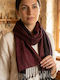 Women's Black Silk Scarf