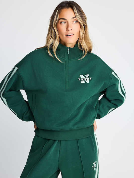Cropped Women's Sweatshirt Green