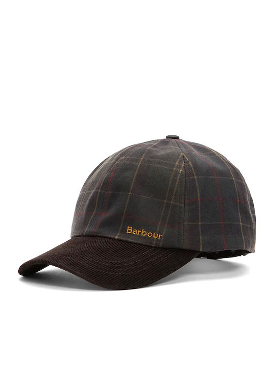 Barbour Barbour Damen-Baseballkappe Arlene Tartan Wax Braun Blau Khaki Lha0650-tn11
