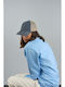 -Kappe mit Netz in Marineblau
