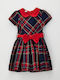 Gewebtes Kinderkleid Rot