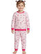 Join Winter-Kinderpyjama Rosa