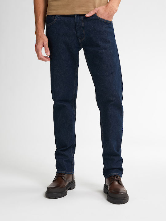 Ανδρικό Παντελόνι Τζιν Straight Dark Blue