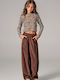 Kids Brown Trousers