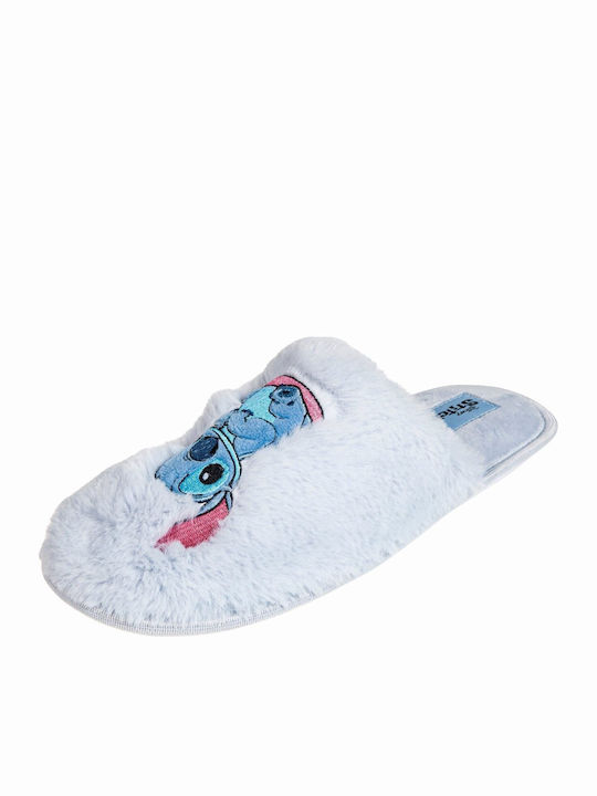 Stitch Disney Light Blue Slippers