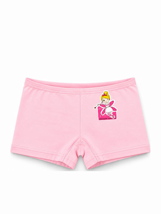 Roza Underwear Kids’ Boxer Shorts Light Pink