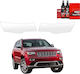 Transparent Protective Film Grizzglass Bodyshield Headlights Jeep Grand Cherokee 4 2010-2021 2in1
