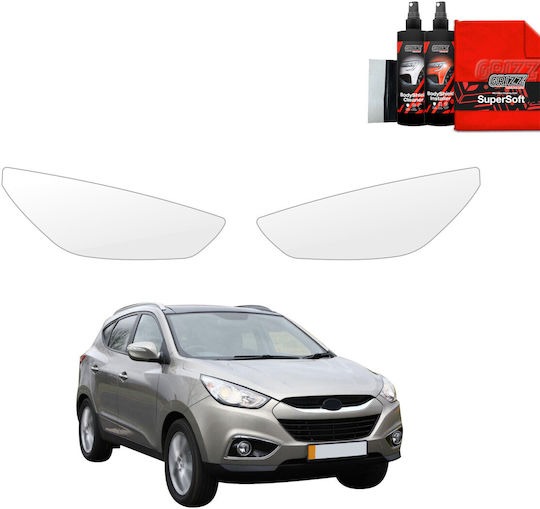 Прозрачно Защитно Фолио Grizzglass Bodyshield за Фарове Hyundai Ix35 2009-2013 2in1