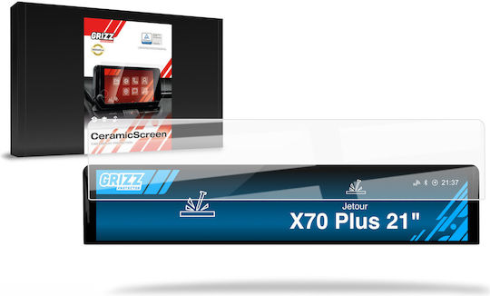Folie Ceramică Grizzglass Cardisplay Protection Jetour X70 Plus 21" 2025-2026