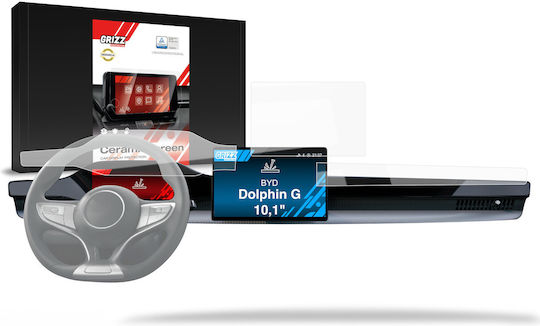 Folie Ceramică Grizzglass Cardisplay Protection Byd Dolphin G D-mi 10 1" 2026 3in1