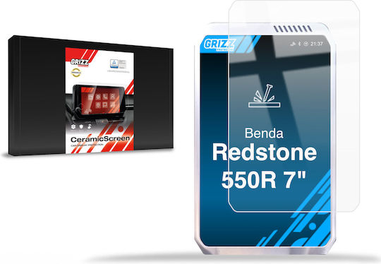 Folie Ceramică Grizzglass Cardisplay Protection Benda Redstone 550r 7" 2025-2026