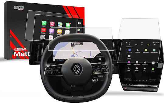 Μεμβράνη Matowa Grizzglass Cardisplay Protection Renault Espace 12" 2024 2w1