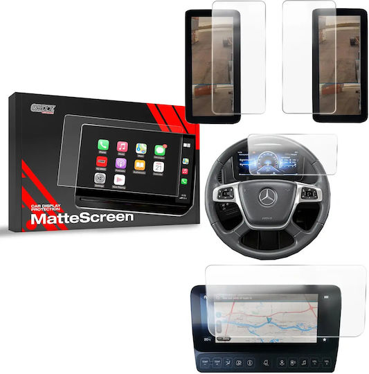 Ματ Φύλλο Grizzglass Προστασία Cardisplay Mercedes Actros F 2021-2024 4w1