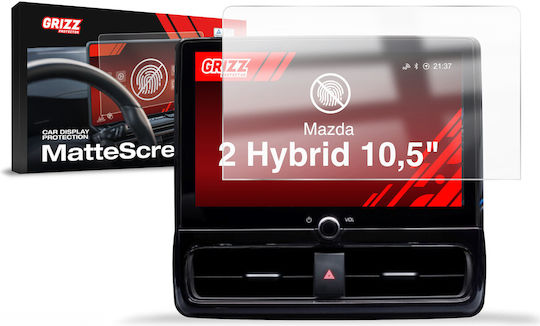 Μεμβράνη Ματ Grizzglass Προστασία Cardisplay Mazda 2 Hybrid 10 5" 2022-2026