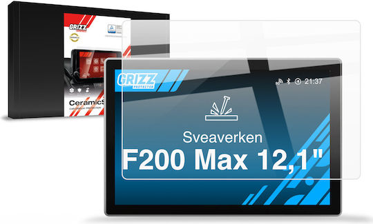Folie Ceramică Grizzglass Cardisplay Protection Sveaverken Auto Steer System F200 Max 12 1"