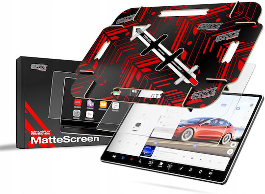 Grizzglass Folie Mată de Protecție a Ecranului Mattescreen Tesla Model 3 2017-2024