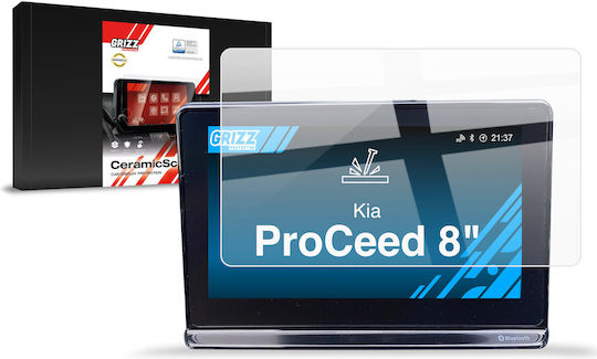 Ceramic Film Grizzglass Card Display Protection Kia ProCeed 2018-2021