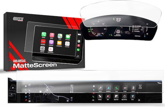 Ματ Φύλλα Grizzglass Προστασία Cardisplay Porsche Macan 4 2025-2026 2w1