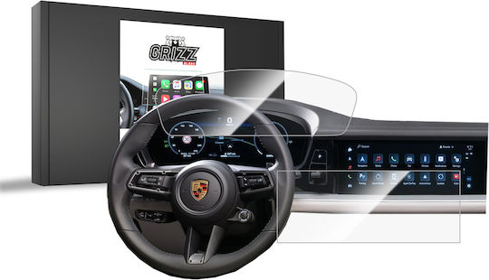 Ceramic Film GrizzGlass Cardisplay Protection Porsche Cayenne 3 2023-2024 2-in-1