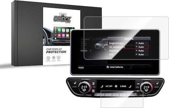 Μεμβράνη Ceramiczna Grizzglass Cardisplay Protection Audi A4 B9 8 3" 2020-2024 2w1