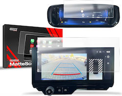 Ματ Φύλλο Grizzglass Cardisplay Protection Fiat Doblo 3 10" 2023-2026 2w1