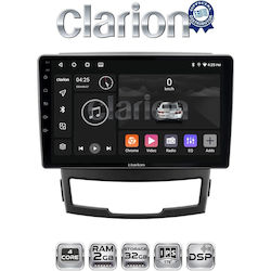 Clarion Auto-Audiosystem für Daewoo Korando Ssangyong Korando 2010 2013 (Bluetooth/USB/WiFi/GPS/Apple-Carplay/Android-Auto)