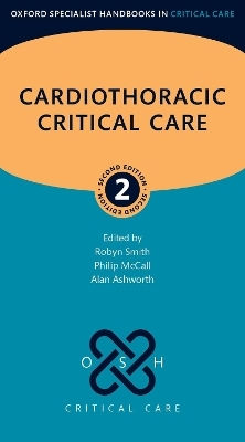 Cardiothoracic Critical Care Oxford University Press