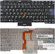 Tastatură Spaniolă pentru Laptop Teclado Español Para Portátil Spanish Laptop Keyboard Lenovo Thinkpad T400s T410 T410i T410s T410si T420 T420i T420s T510 T510i T520 T520i W510 W520 X220 X220i X220s X220t cu Pointer Negru Κωδ.40255espointer