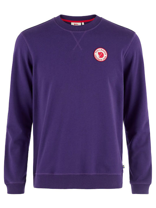 Fjallraven 1960 Logo Long Sleeve Sweater Purple