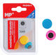Madrid Papel Set of Round Magnets 30 mm Diameter 4 pcs