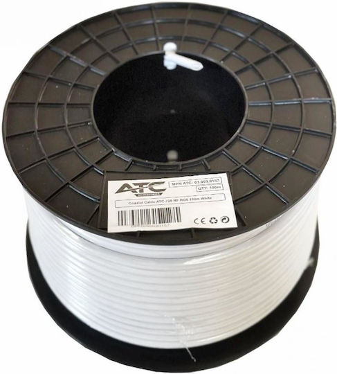 ATC Cablu Coaxial 100m ATC-720 1 Bucată