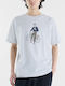 Varsity Bike Sport-T-Shirt Ash Heather