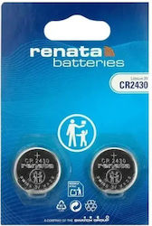 Renata Lithium-Batterien CR2430 2 Stück