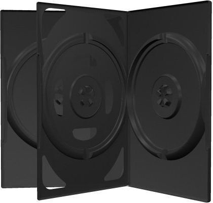 MediaRange Set de DVD-uri pentru 1 Disc Negru 50 bucăți
