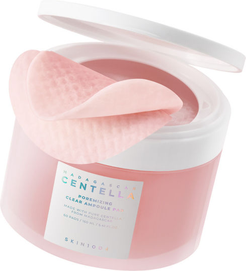 Skin1004 Madagascar Facial Toning Pads with Salicylic Acid, Centella Asiatica & AHA 60 Pieces