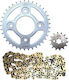 JT Sprockets Set Lanț și Pinioane pentru Honda Astrea Grand 100