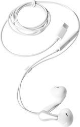 Samsung U025 Model Usb-c In-ear Earbuds Immersive Sound White Silver