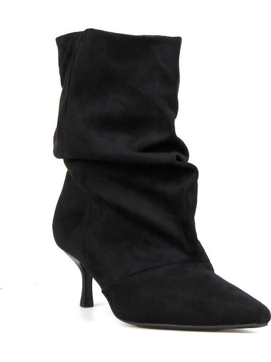 Silia D Suede Women's Ankle Boots Black