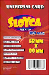 Sloyca Card Sleeves 100τμχ