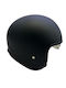 Zeus 389 Black Matt Cască Moto Jet ECE 22.06 1200 g cu Vizieră de Soare