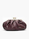 Women's Burgundy Clutch