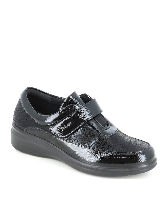 Mocasini pentru Femei de Culoare Neagră 242/2512-34_NEGRU