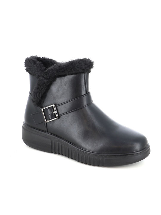 Damen Stiefeletten Schwarz 242/26013_SCHWARZ