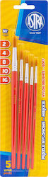 Astra Set Kunstpinsel Nr. 16 5 Stück Astra Set Kunstpinsel Nr. 16 5 Stück