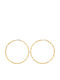 55mm 925 Silver Hoop Earrings Rssh033
