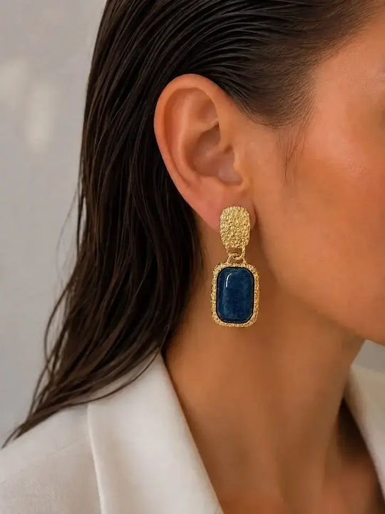 Theodora Navy Earrings Theodora Navy Earrings