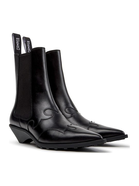 Camper Anita Ghete Dama Din Piele Stil Cowboy N...