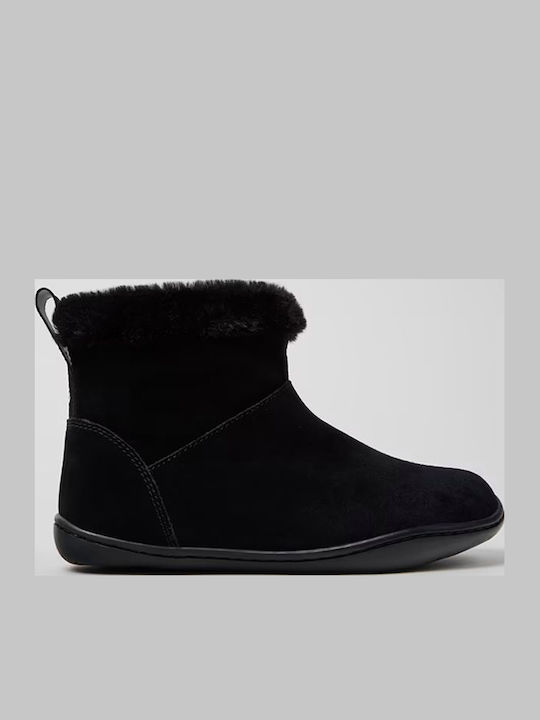 Camper Peu Cami Suede Kinderstiefeletten Schwarz