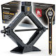 Humberg Hand-Operated Scissor Jack with Lifting Height up to 39 cm and Load Capacity up to 2 Tons